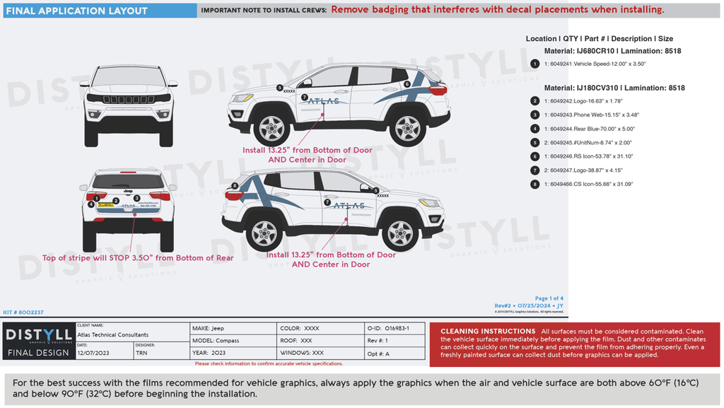 Atlas Technical Consultants, SUV Kit