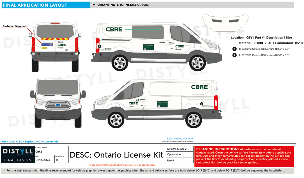 CBRE, Canada English, Ontario License Kit