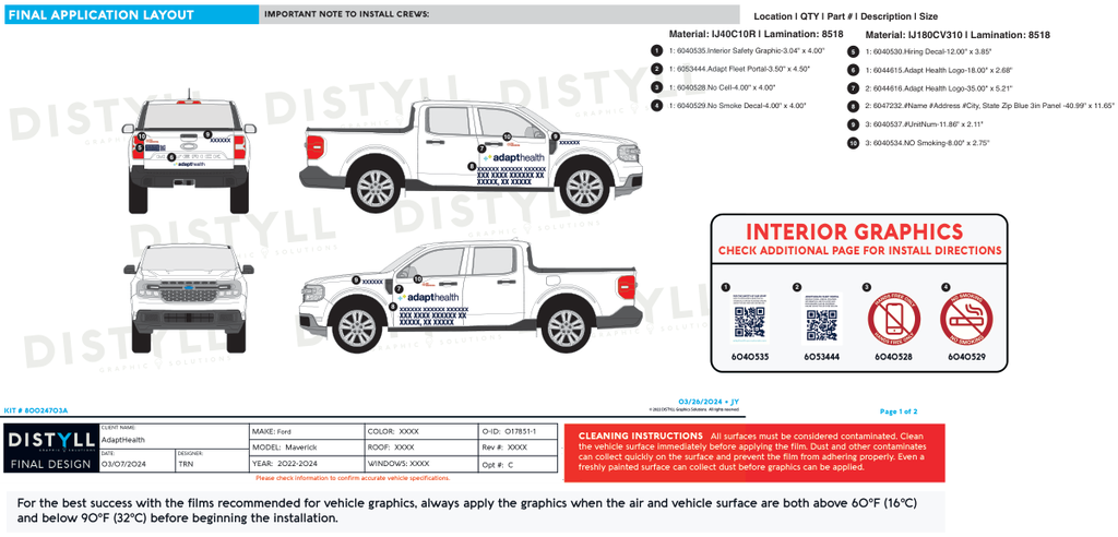AdaptHealth, Ford, Maverick, 2024, Spots