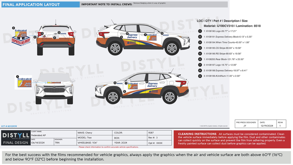 Fisher Auto_Federated AP, Chevy, Trax, 2024
