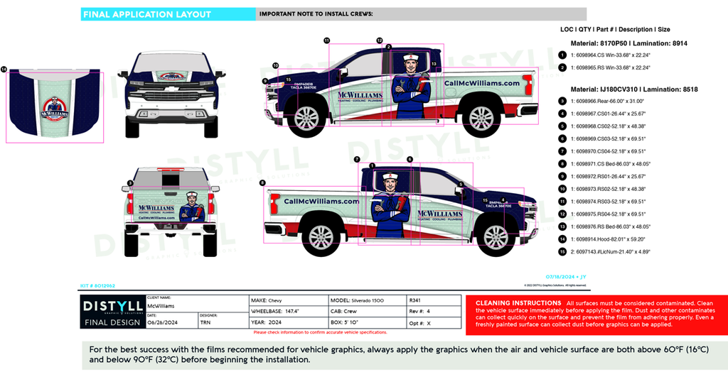McWilliams, Chevy, Silverado 1500, Crew Cab, 5ft10in Bed, 2024