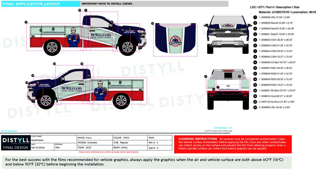McWilliams, Chevy, Silverado, Reg Cab, 2023, Utility Body