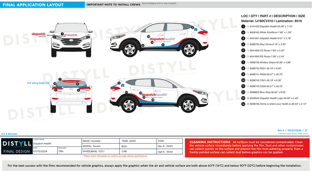 Dispatch Health, General Rover, Hyundai Tucson, 2020, Spots