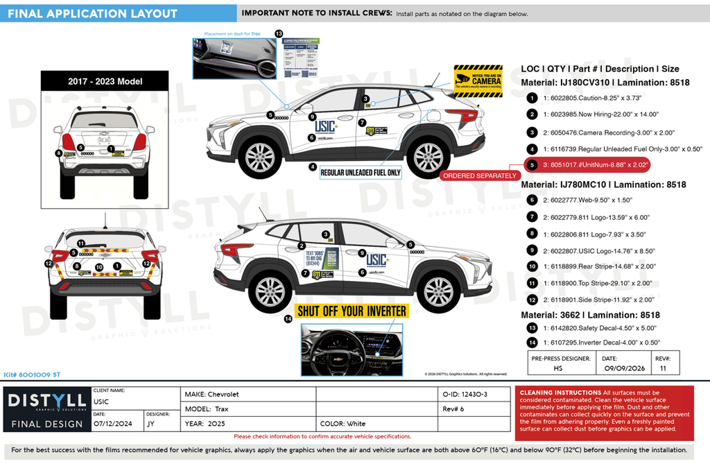 USIC, Chevrolet, Trax, Spot