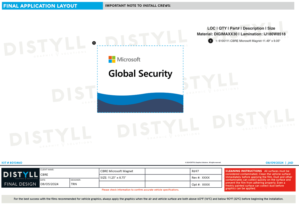 CBRE, Microsoft, Global Security Magnet