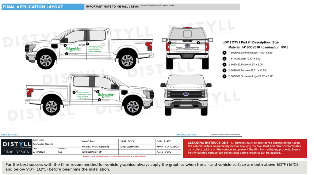 Schneider Electric, Ford, F150 Lightning, SuperCrew, 145WB, 2023