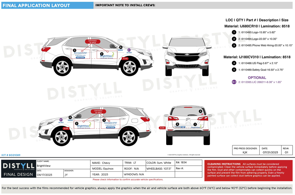 BrightView, Chevy Equinox, 107_5in WB, 2025