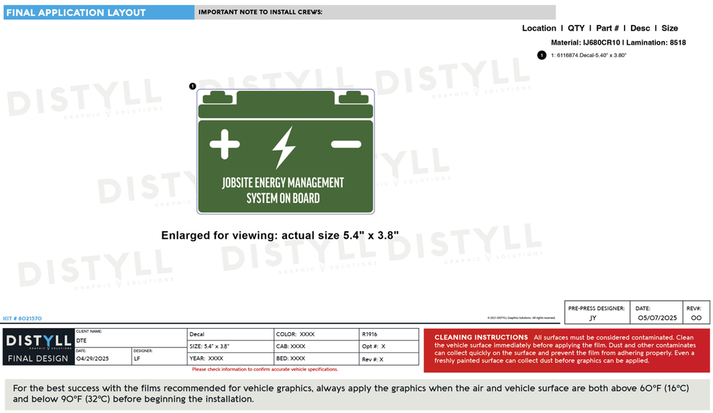 DTE, JEMS, 125, Universal Parts