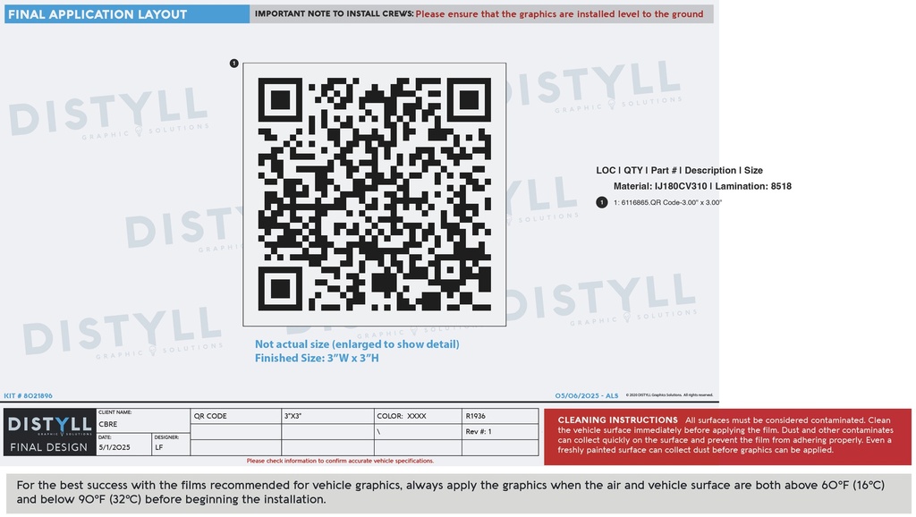 CBRE, QR Code, AT&T, Universal Parts