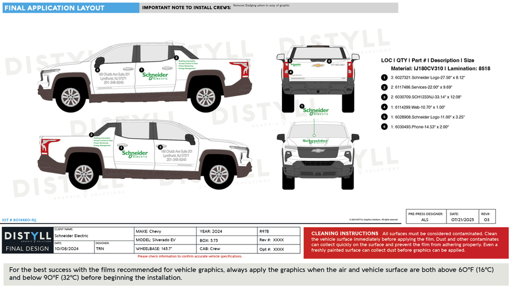 Schneider Electric, New Jersey, Chevy, Silverado EV, 5ft Box, 145_7WB