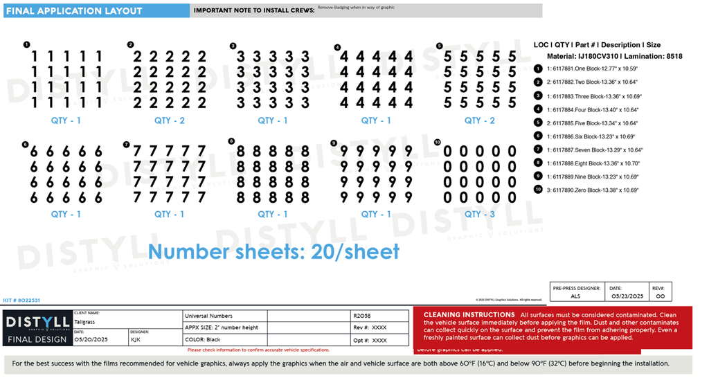Tallgrass, Universal Numbers_R2058