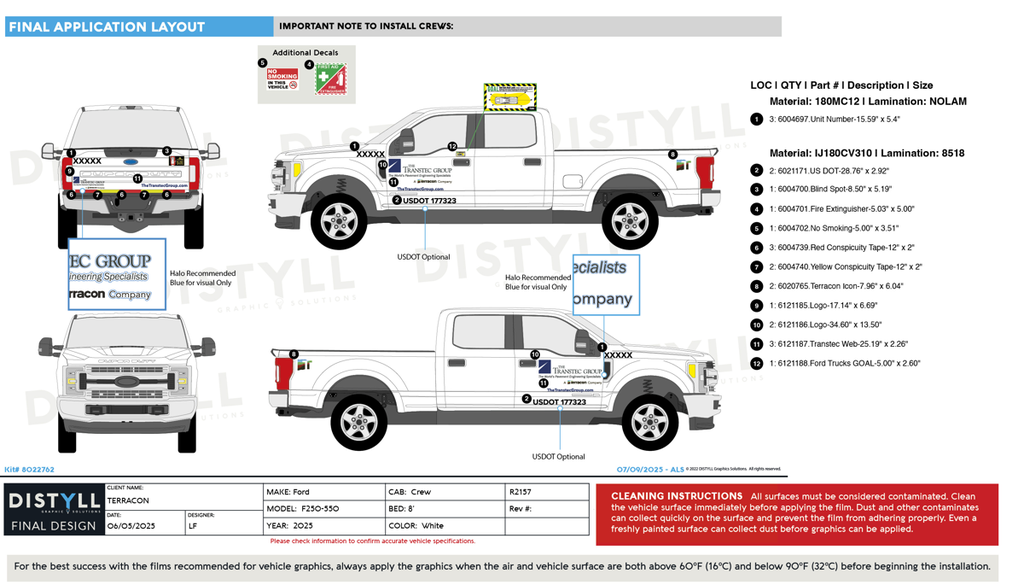 TERRACON, Transtec Group Ford, F-250, Crew Cab, 6_75ft Bed, 159_7WB, 2025_R2157