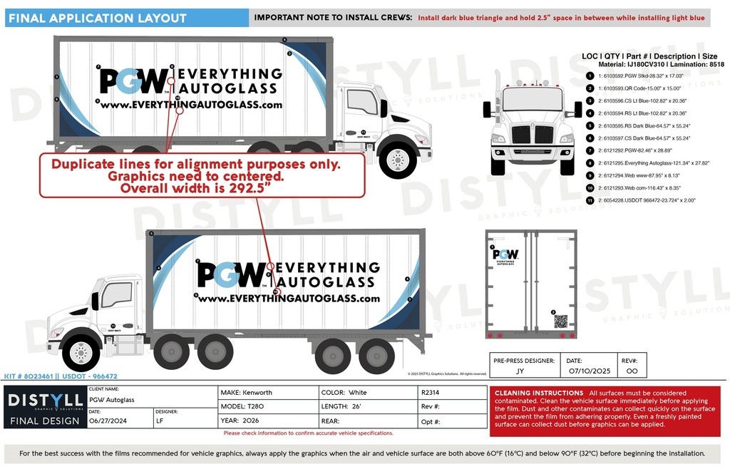 PGW, Kenworth, T280, 26ft Box_R2314