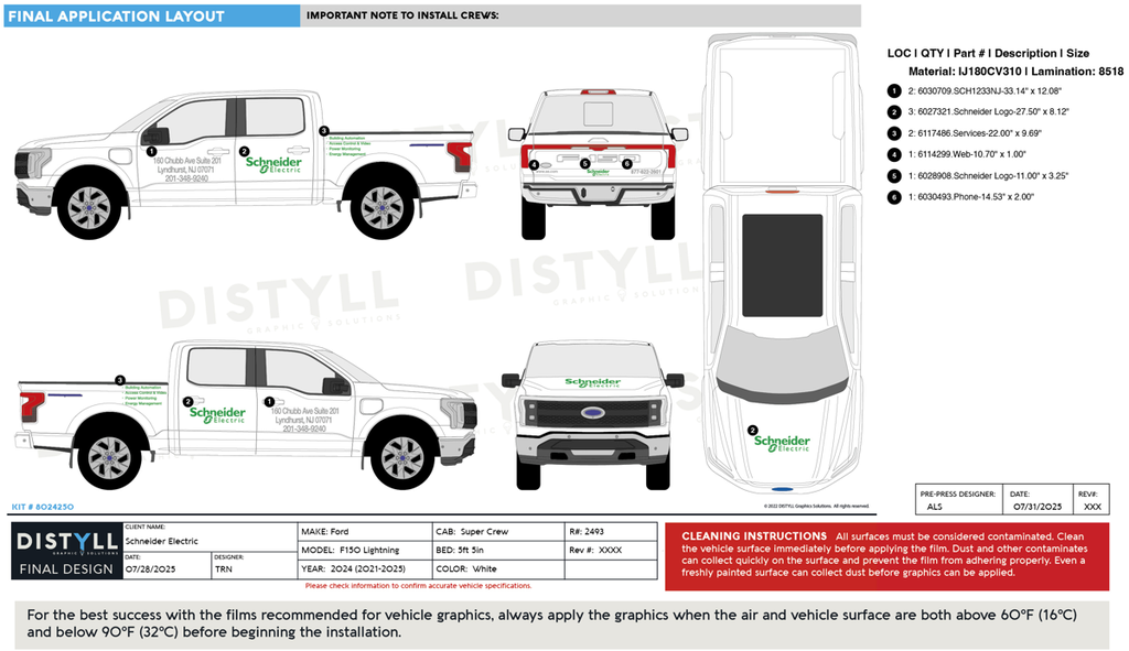 Schneider Electric, Ford, F150 Lightning, SuperCrew, 5ft5in Bed, 2024_R2493