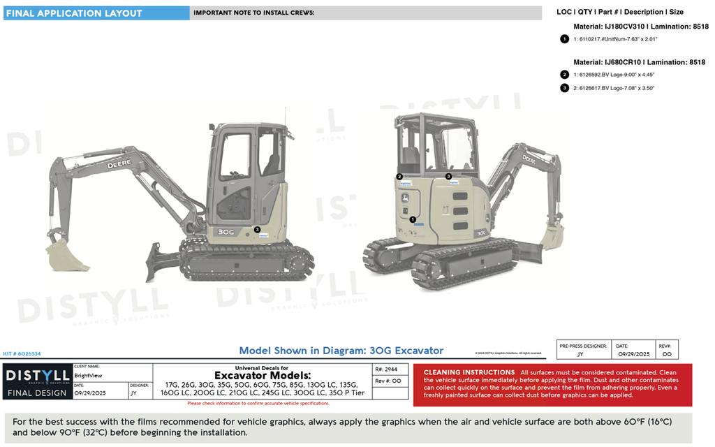 BrightView, John Deere, Excavators_R2944