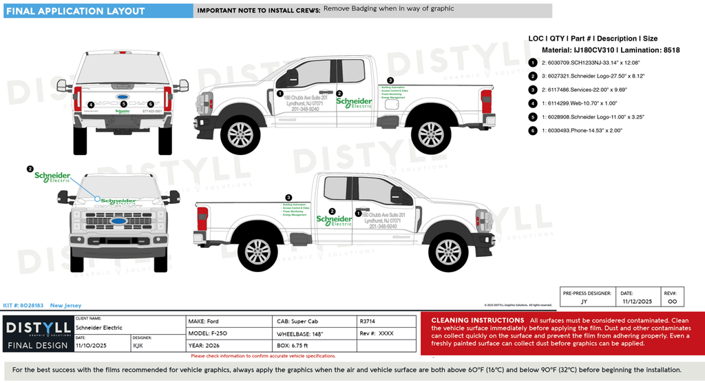 Schneider Electric, NJ, Ford,F-150 F-250, Super Cab, 6_75ft Box, 148WB, 2026_R3714