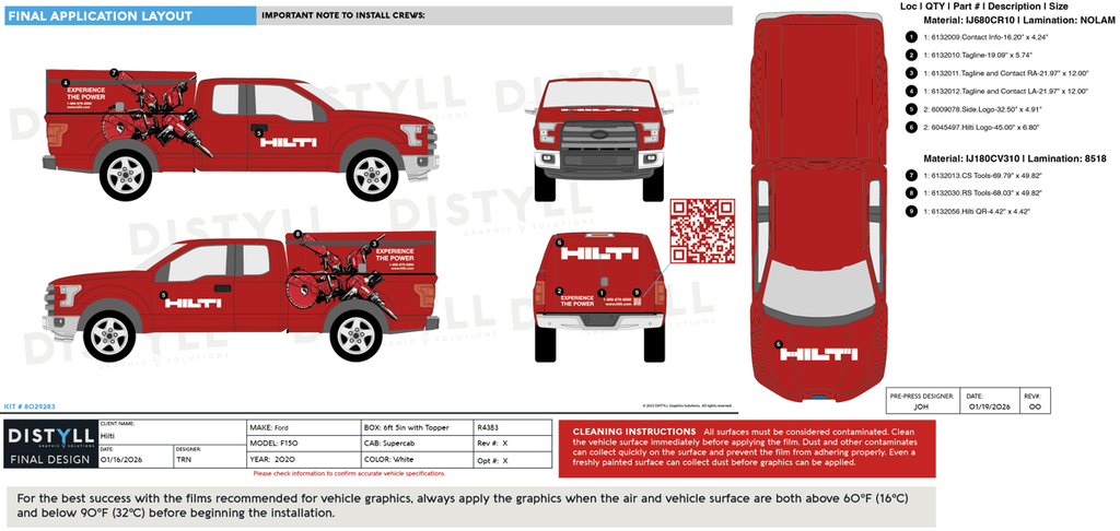 Hilti, Power Up, Ford, F150, 6ft5in Box, Walk in Topper, Supercab, 2020