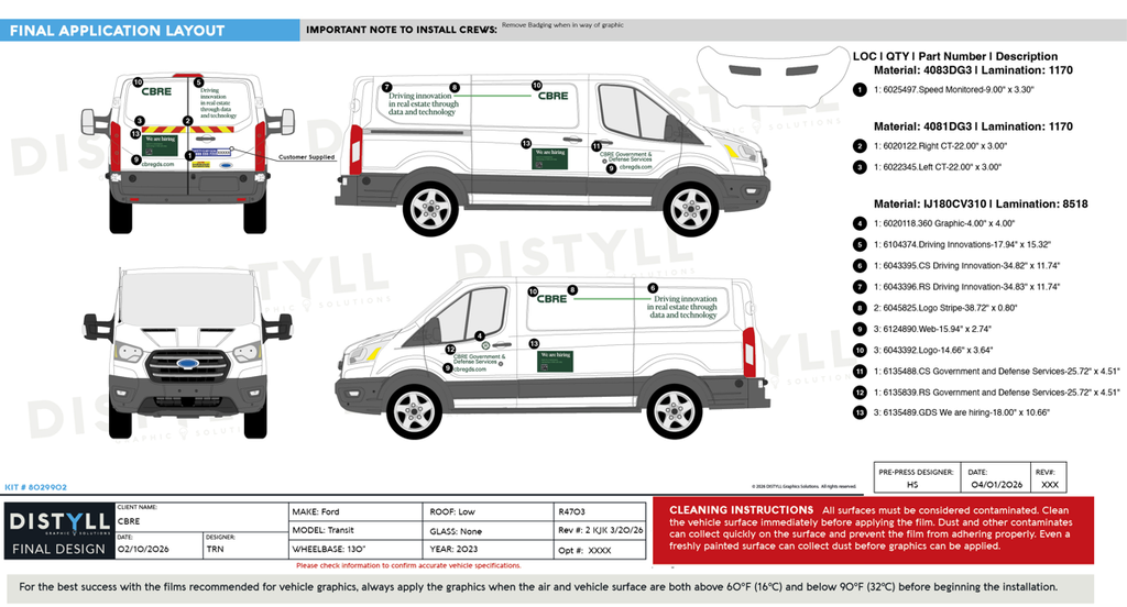 CBRE, GDS, Ford, Transit, Low Roof, 130, NG, CS Slide, 2026