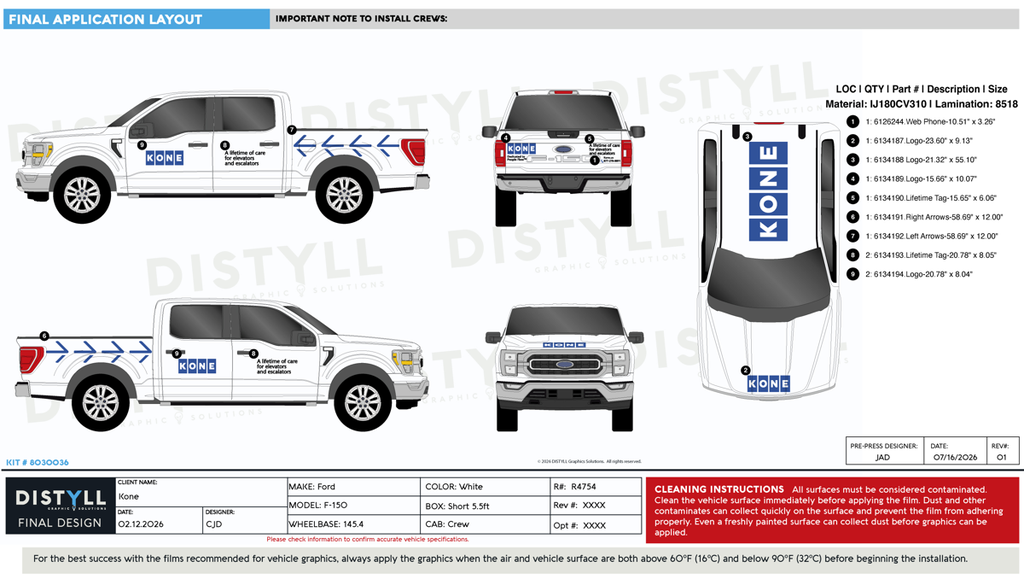 KONE, Elevators and Escalators, 2025,Ford,F-150,All Trim Levels,SuperCrew,5_5,145_4