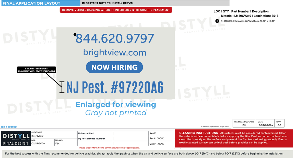 BrightView, Universal Part, NJ Pest