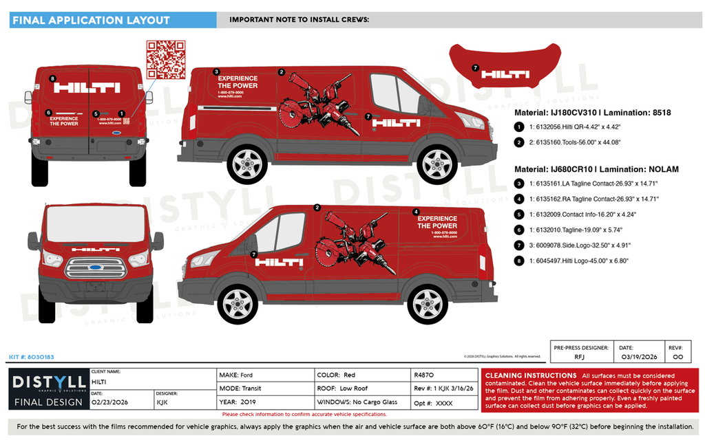 Hilti, Power Up, Ford, Transit, XL, 130WB, LR, CS Slider, NG, 2019