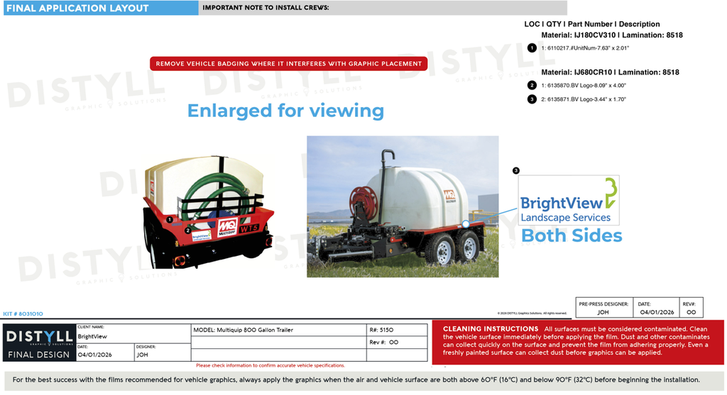 BrightView, Multiquip 800 Gallon Water Trailer