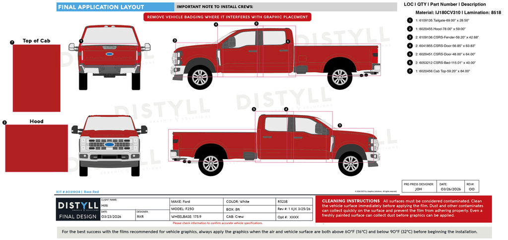 Hilti, Ford, F250, Crew Cab, 8ft bed, 175_9WB, 2026