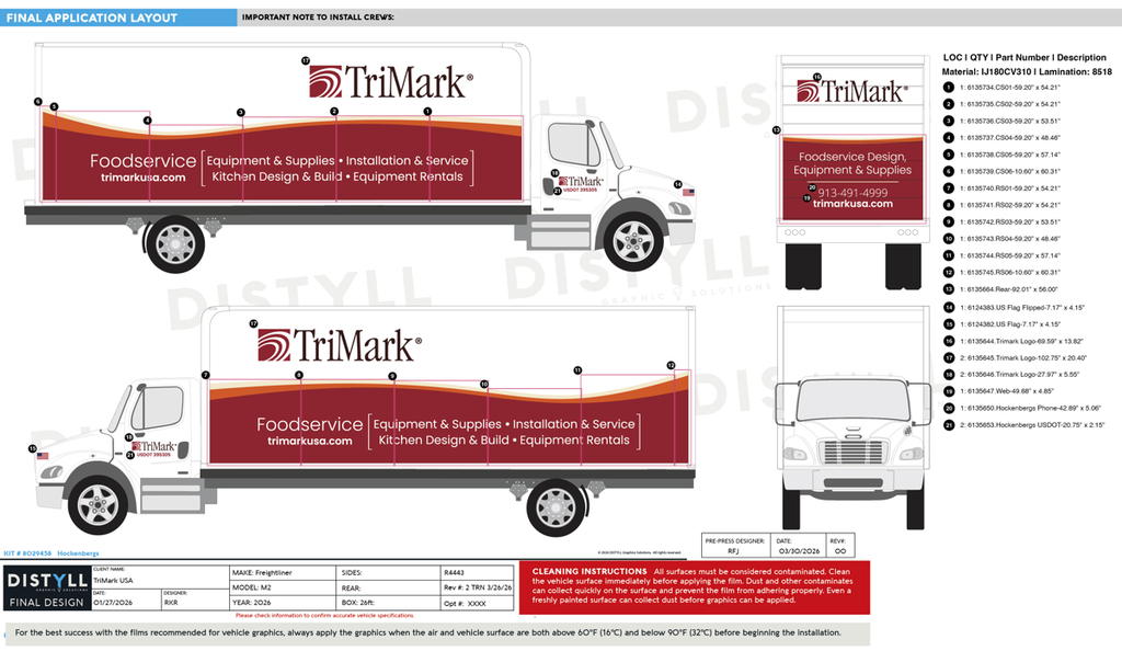 TriMark, Freightliner, M2, Single Cab, 26ft Box, 2026