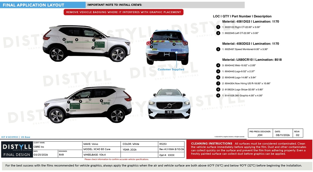 CBRE Inc, Volvo, XC40 BS Core, 106_4WB, 2026