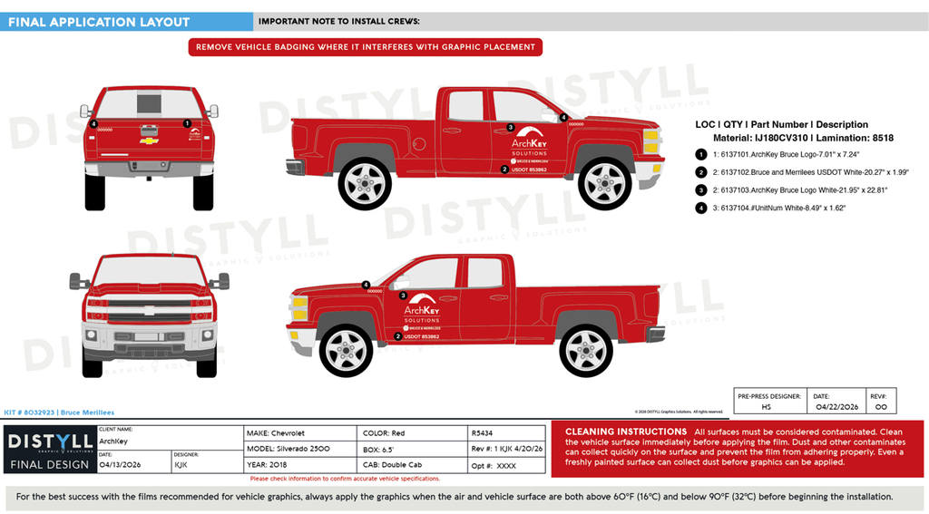 ArchKey, Bruce Merillees, Chevrolet, Silverado 2500, WT, LT, Double Cab, 6_5ft Bed, 144_2WB, 2018