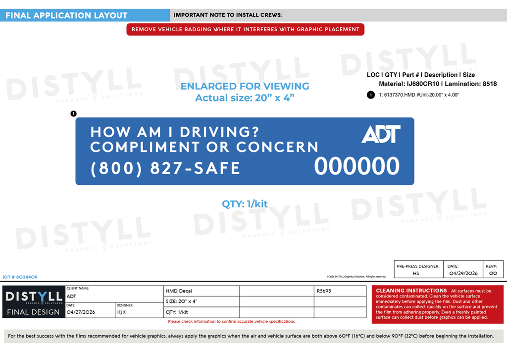 ADT, HMD Driving