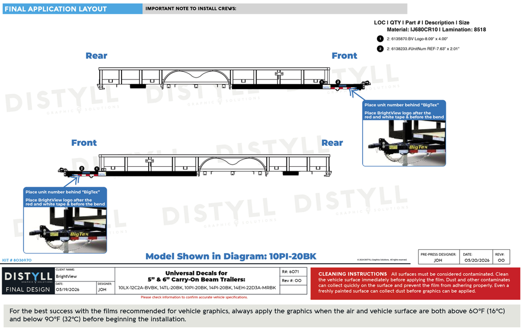 BrightView, Carry-On, 5in and 6in Beam Trailers, 2026-2027