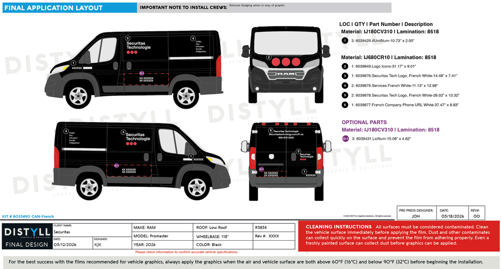 Securitas, Ram, Promaster, 118WB, LR, CS Slider NG, 2026