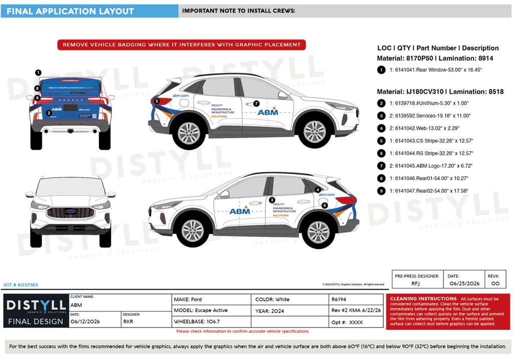 ABM, Ford, Escape, Active, 106_7WB, 2024