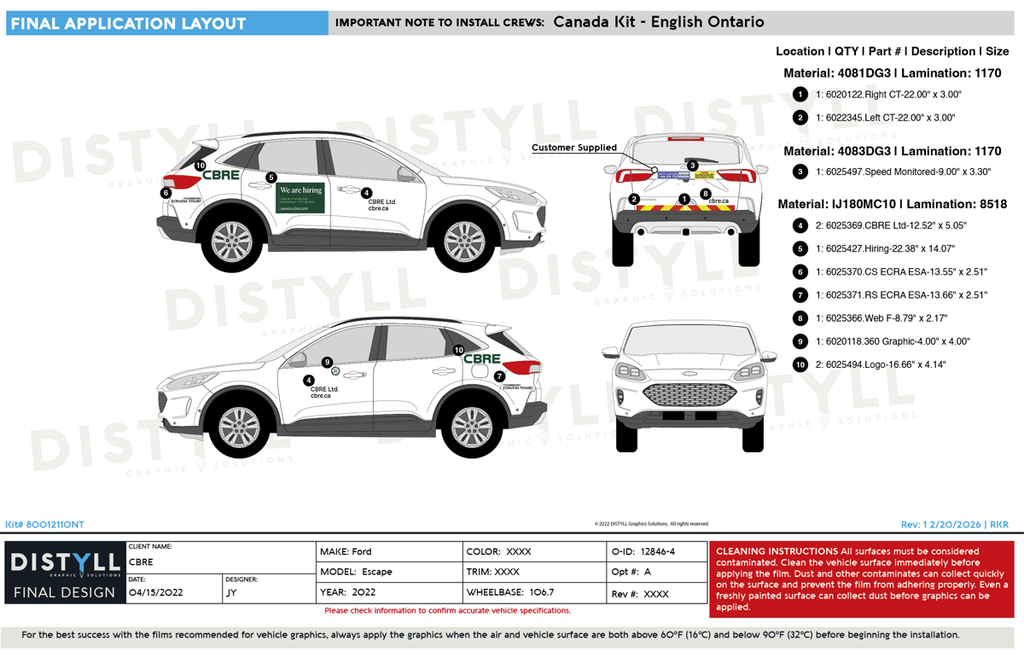 CBRE, English BC Canada, Ford Escape, 106_7 WB, 2022