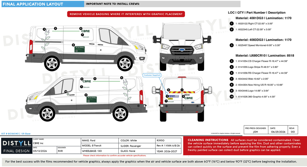CBRE, US, Ford, E-Transit, 130WB, CS Slider, LR, NG, 2026-2027
