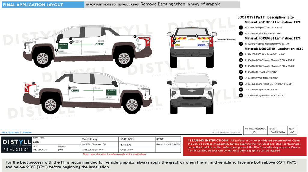 CBRE, US, Chevy, Silverado EV, CrewCab, 5ft75in Bed, 2026