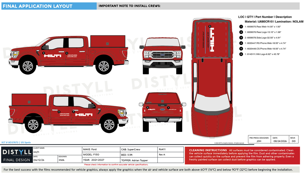 HILTI, US, Ford, F150, All Trim, SuperCrew, 5_5in Bed, 145_4WB, Adrian Topper, 2021-2027