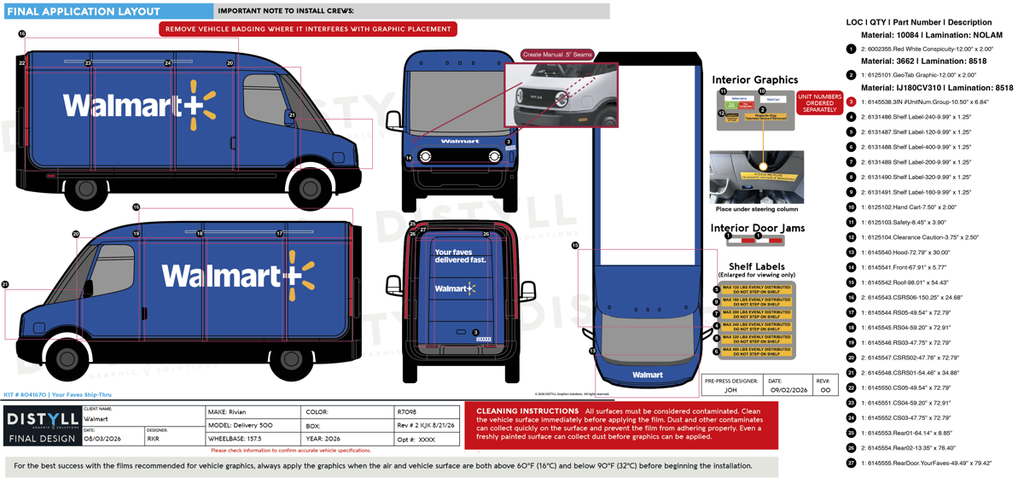 Walmart, Rivian Delivery 500, 157_5WB, 2026