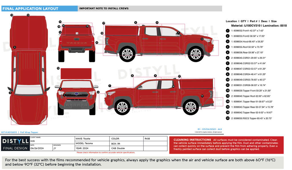 Hilti, Toyota, Tacoma, Double Cab, 5ft box with Cap