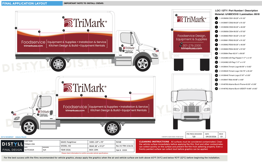 TriMark, Freightliner, M2, Single Cab, 20ft Box, 2026_R4184