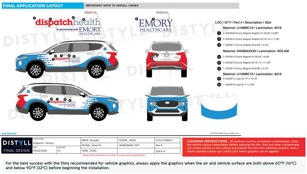 Dispatch, Emory Door Magnets