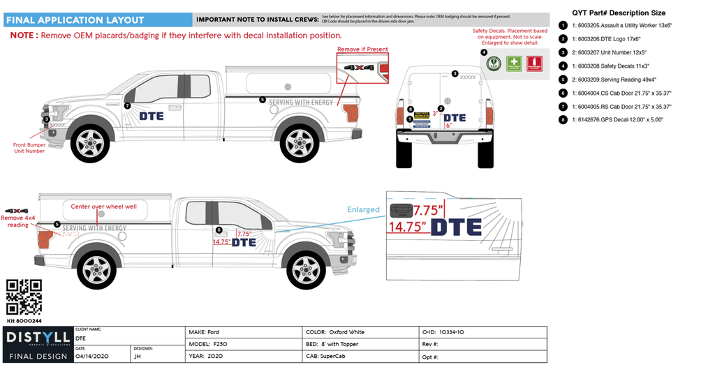 DTE Ford F250 w_ Topper