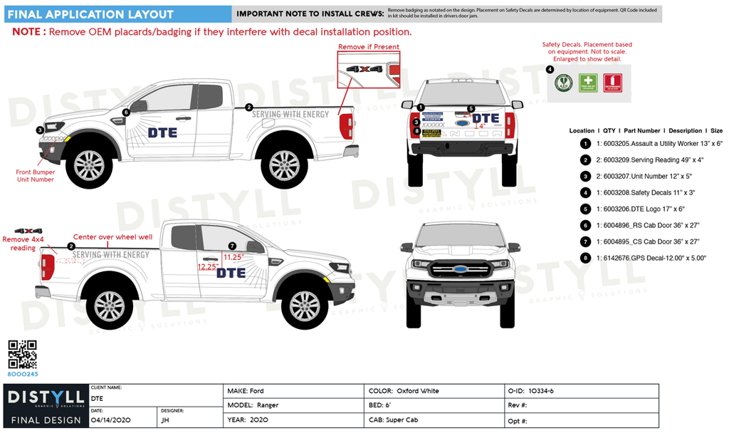 DTE, Ford, Ranger, SuperCab