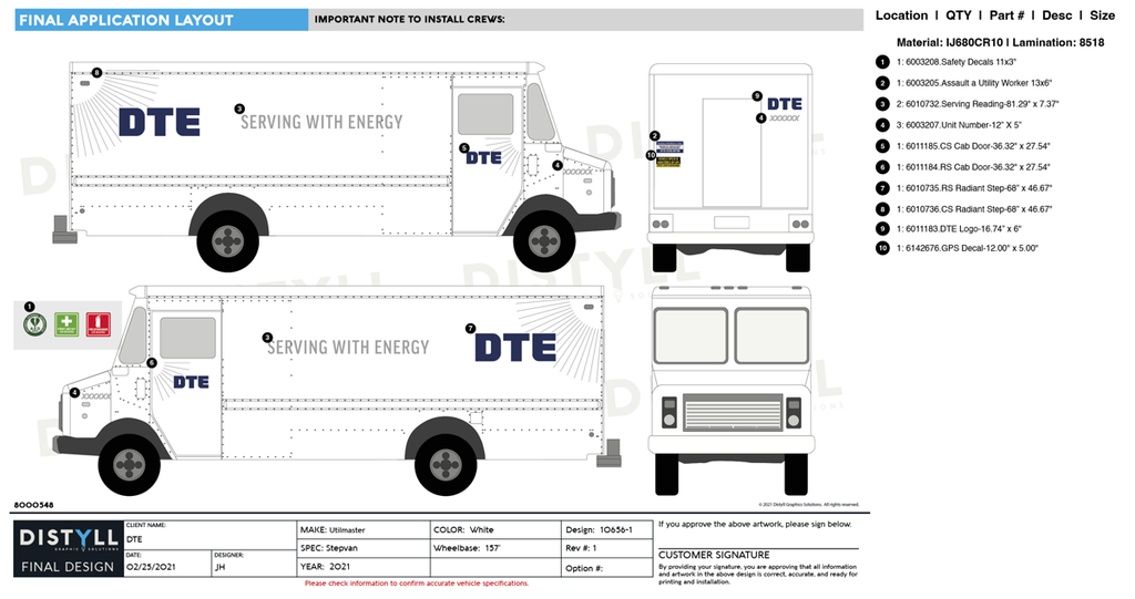 DTE, Ultimaster, Stepvan, 2021