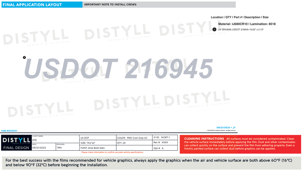 DTE, USDOT Number