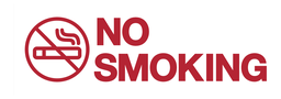 NO Smoking-8_00 x 2_75