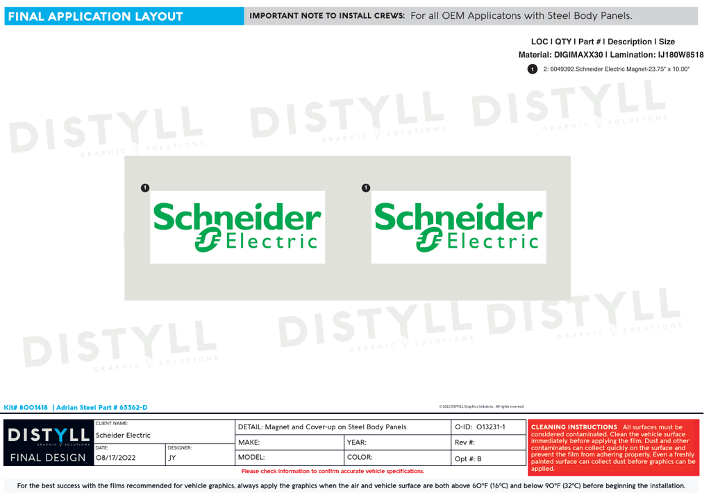 Schneider Electric, Magnet Cover up for Steel Panels