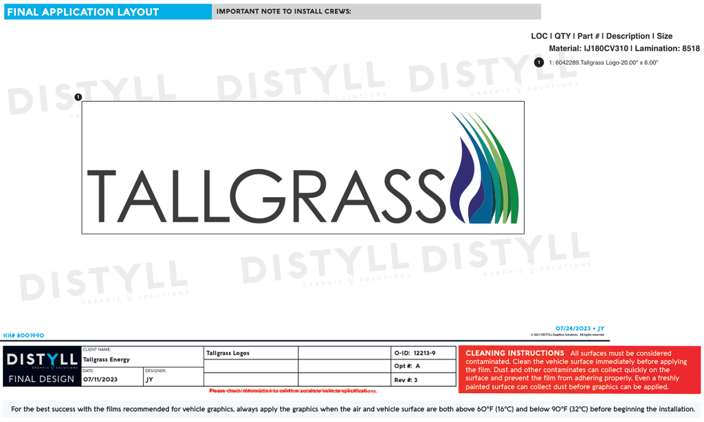 Tallgrass, Logo Graphics